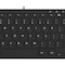Adesso SLIMTOUCH 11.25 INCH WIDE MINI MULTIMEDIA KEYBOARD WITH 2 USB HUBS , SCISS AKB-510HB - alternate 8