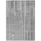 Homeroots 10' X 14' Gray And Silver Striped Washable Indoor Outdoor Area Rug 602790 - alternate 7