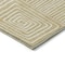 Homeroots 5' X 8' Wheat And Ivory Geometric Washable Indoor Outdoor Area Rug 600787 - alternate 5