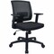 Lorell SOHO Mesh Mid-Back Task Chair, Black LLR41842 - alternate 1