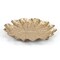 Homeroots 8in Gold Metal Handmade Leaf Trinket Tray 713011 - alternate 6
