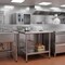 Amgood 30 in. x 30 in. All Stainless Steel Work Table, 35in. Height Commercial Prep Table with AMG WTSS-3030-Z - alternate 6