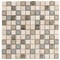 Apollo Tile Beige 11.7 in x 11.7 in Glass, Resin Polished Floor and Wall Mosaic Tile 4.75 sqft/case, 5PK APLBDA882304 A - alternate 1