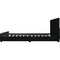 Homeroots Black Upholstered Queen Bed Frame 569350 - alternate 5