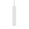 Besa Lighting Cafe 12 Cord Pendant, White/Frost, Black Finish, 1x9W LED 1XT-CAFE12WF-LED-BK - alternate 1