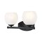 Z-Lite Colette Matte Black 2 Light Vanity 1963-2V-MB - alternate 1