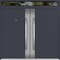 Vdomdoors Metal Double Doors Deux 0729 Gray Graphite Stainless Steel insert Top Transom Entry Modern Painted DEUX0729DEXD-GRE-W72xH96+16-LH-O - alternate 1