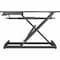 Lorell Lorell X-type Slim Desk Riser - 33 lb Load Capacity - 16.5" Height x 20" Width - Desktop - Black 99539 - alternate 5