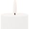 Homeroots Set of Four White Flameless Pillar Candles, 4PK 633985 - alternate 1