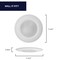 Bulbrite 14WLED 7 ROUND DISC LIGHT 3000K WHITE ALUMINUM, PIGTAIL, 12PK 862899 - alternate 9