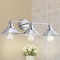 Jonathan Y July 26.5" 3-light Industrial Farmhouse Metal Vanity Light, Chrome JYL7425A - alternate 8