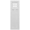 Ekena Millwork True Fit PVC San Antonio Mission Style Fixed Mount Shutters, White, 18W x 45H, PR TFP001ST18X045WH - alternate 6