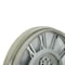 Homeroots 21" Circle Silver Metal and Glass Analog Exposed Gear Wall Clock 485976 - alternate 2
