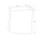Monarch Specialties Accent Table 25"h, Indoor or Outdoor, Side Table, Nightstand, Bedroom, Living Room, Grey, Modern I 4115 - alternate 3