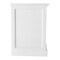Homeroots 24" White Solid Wood Distressed One Drawer Nightstand 397622 - alternate 7
