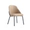 Manhattan Comfort Gracie Dining Chair in Tan and Black DC100-BTN - alternate 6