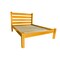 Homeroots Yellow Solid Wood Full Bed Frame 546754 - alternate 5