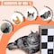 Simple Deluxe FluffyDream Cat Scratching Board with Ball, Triangle Cat Scratching Cardboard, Multiple Scratching PTFURNSCRATPADTRIL01BW - alternate 6