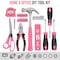 Wrightmaster 40-Piece Pink Home Tool Kit with Magnetic Screwdriver and Wire Cutters ZR-JMYpinktool - alternate 4