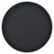 Homeroots 15in Black Faux Wicker Round Serving Tray 713546 - alternate 1