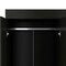 Homeroots 47" Black Three Drawer Combo Dresser 478415 - alternate 4