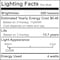 Bulbrite 40W Equivalent Amber Light BT56 Dimmable LED Grand Filament BT Shaped Nostalgic Light Bulb 776314 - alternate 2
