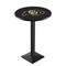 Holland Bar Stool Co 42" Blk Wrinkle Colorado Pub Table, 36" dia. Top L217B4236ColoUn - alternate 1
