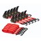 Mytee Products (10 Pack) 1in x 10ft Ratchet Strap with S Hook - Red, 10PK RS110x10 - alternate 1