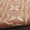 Homeroots 5' X 7' Copper Geometric Indoor Outdoor Area Rug 572648 - alternate 4