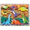 Melissa & Doug Dinosaurs Chunky Puzzle, 9in x 12in, 7 Pieces 3747 - alternate 1