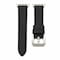 Elegani Nylon and Band Compatible with Apple Watch 44mm, Black, Silver/Black/Rose Gold/Yellow Gold Buckle NLPAM-BLKBLK-44 - alternate 1