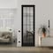 Sartodoors Hidden Door, Felicia 3355 Matte Black Concealed Metal Frame 24 x 96 Left Inswing FELICIA3355MF-BLK-24x96-LH-I - alternate 3