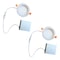 Bulbrite 4" Canless 4000K, 65w Equivalent, New Construction Integrated LED Recessed Light Kit Metal JBOX, 2PK 861677 - alternate 1