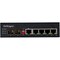 Startech.Com INDUSTRIAL 6 PORT GIGABIT ETHERNET SWITCH - UP TO 30W PER 4 POE PORTS - 75C TO - IES1G52UPDIN - alternate 2