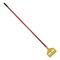 Rubbermaid Commercial 60 in Mop and Broom Handles, 1" Dia, Red/Yellow, Fiberglass FGH14600RD00 - alternate 4