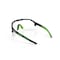 Jackson Safety Maxview+, Safety Glasses, Anti-Fog & Anti-Scratch, Clear Lens, Black/Green Frame, Half-Frame 60000 - alternate 7