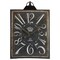Homeroots Vintage Style Black and White Iron Wall Clock 401290 - alternate 1