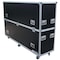 Antakipro Fly Drive Case For Two 90-in LED Televisions or Monitors or Similarly Sized Equipment w/Wheels AP-2LED90W - alternate 3