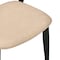 Leisuremod Aspen Modern Leather Dining Chair with Powder Coated Iron Legs, 4PK ACBL51LTP4 - alternate 5