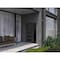 Vdomdoors Aluminum Door Iron 0255 Black Entry Steel Metal Classic Painted 50 x 80 (36+14 x 80)-Right Inswing IRON0255EXD-BLK-W36+14xH80-RH-I - alternate 4