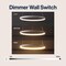 Jonathan Y Brice 15.75" Modern Contemporary Metal Round Dimmable Integrated LED Pendant, Matte White JYL7202I - alternate 7