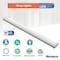 Bulbrite 4 ft. 3000K LED Dimmable Wraparound Light (120-277v), 5300 Lumens, White Finish 773502 - alternate 4