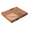 Homeroots 50" X 70" Brown And Beige Abstract Cotton Quilted Kantha Throw Blanket with Embroidery 544546 - alternate 5