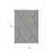 Homeroots 9' X 12' White And Black Geometric Washable Indoor Outdoor Area Rug 612164 - alternate 6