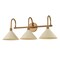 Troy Lighting Jovani 3 Light Bath and Vanity, Patina Brass And Soft Sand, 25.5 In x 10.25 In B1811-PBR/SSD - alternate 1