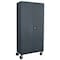 Sandusky Lee Heavy Duty Mobile Welded Steel Storage Cabinet, 36x24x72, Charcoal TA4R362472-02 - alternate 4