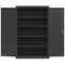 Sandusky Lee Heavy Duty Welded Steel Storage Cabinet, 46x24x72, Black EA4R462472-09 - alternate 6
