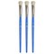 Princeton Select Artiste Lunar Mop Brush, Natural, Short Handle Mixed Media, Size 1/2 inch, 3PK P3750LM050 - alternate 1
