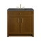 James Martin Vanities Bellshire 36" Single Vanity, Honey Oak w/ 3 CM Parisien Bleu Silestone Top 660-V36-HNO-3PBL - alternate 1