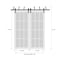 Vdomdoors Sliding Closet Barn Bypass Doors 72 x 84in, Light Grey Oak W/ Frosted Glass, Sturdy 6.6ft Rails SETE6933BBB-OAK-7284 - alternate 4